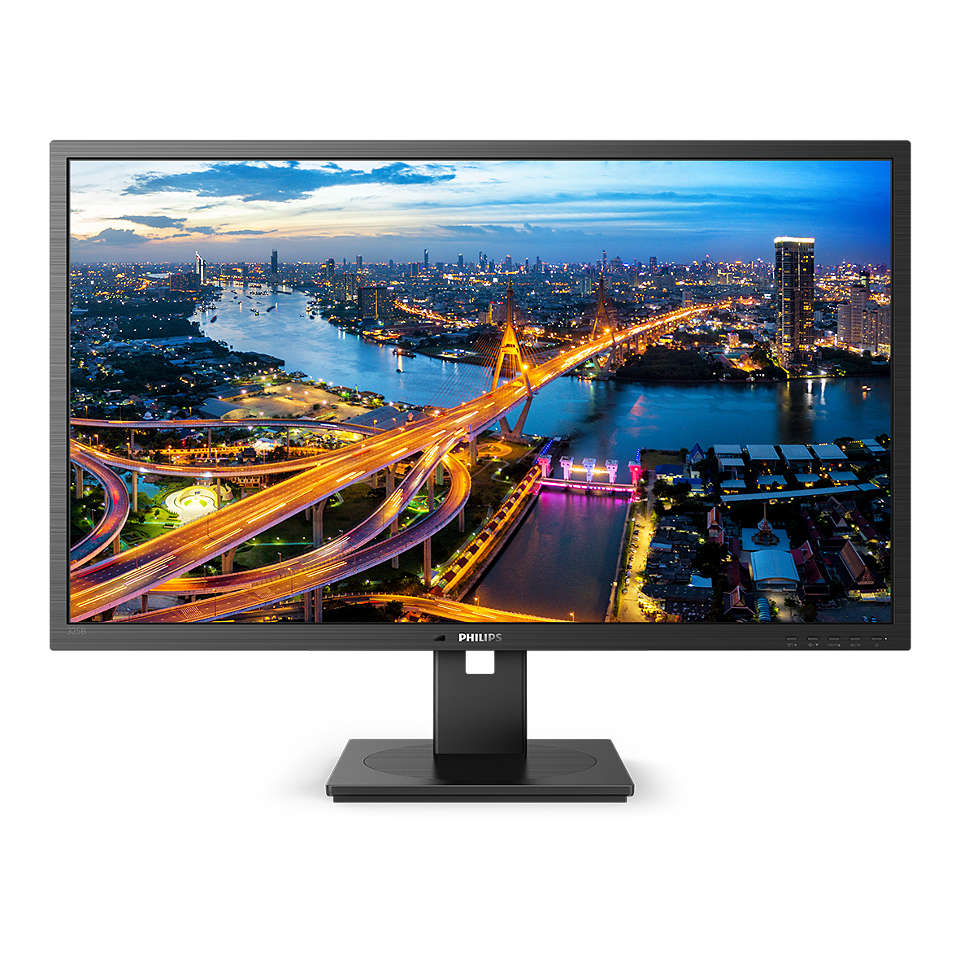 

Монитор 31.5" Philips 325B1L/00 IPS, 2560x1440 (16:9), 250кд/м2, 4мс, 178°/178°, HDMI, DisplayPort, USB-Hub, черный (325B1L/00), 325B1L/00