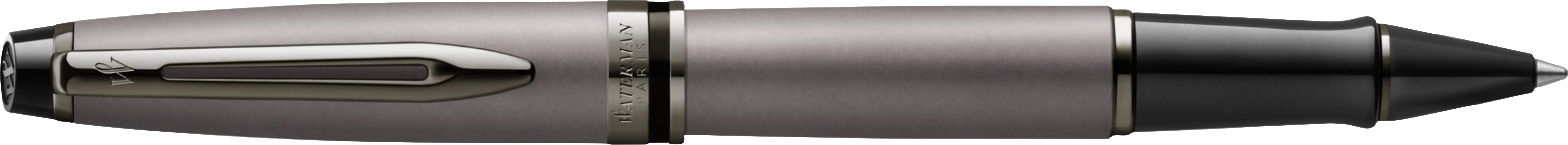 

Ручка роллер Waterman Expert DeLuxe, черный, лак, латунь, нержавеющая сталь, рутений, колпачок, подарочная упаковка (2119255), Expert DeLuxe