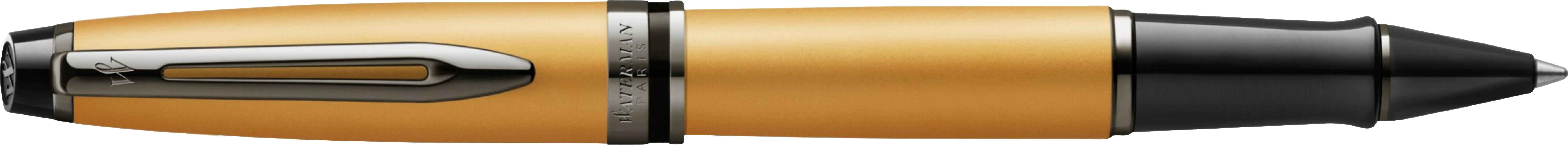 

Ручка роллер Waterman Expert DeLuxe, черный, лак, латунь, нержавеющая сталь, рутений, колпачок, подарочная упаковка (2119259), Expert DeLuxe