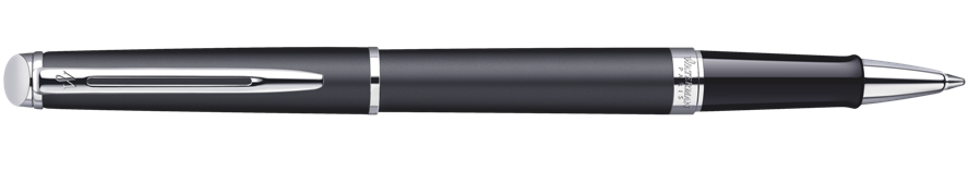 

Ручка роллер Waterman Hemisphere, черный, смола, колпачок, подарочная упаковка (S0920850), Hemisphere