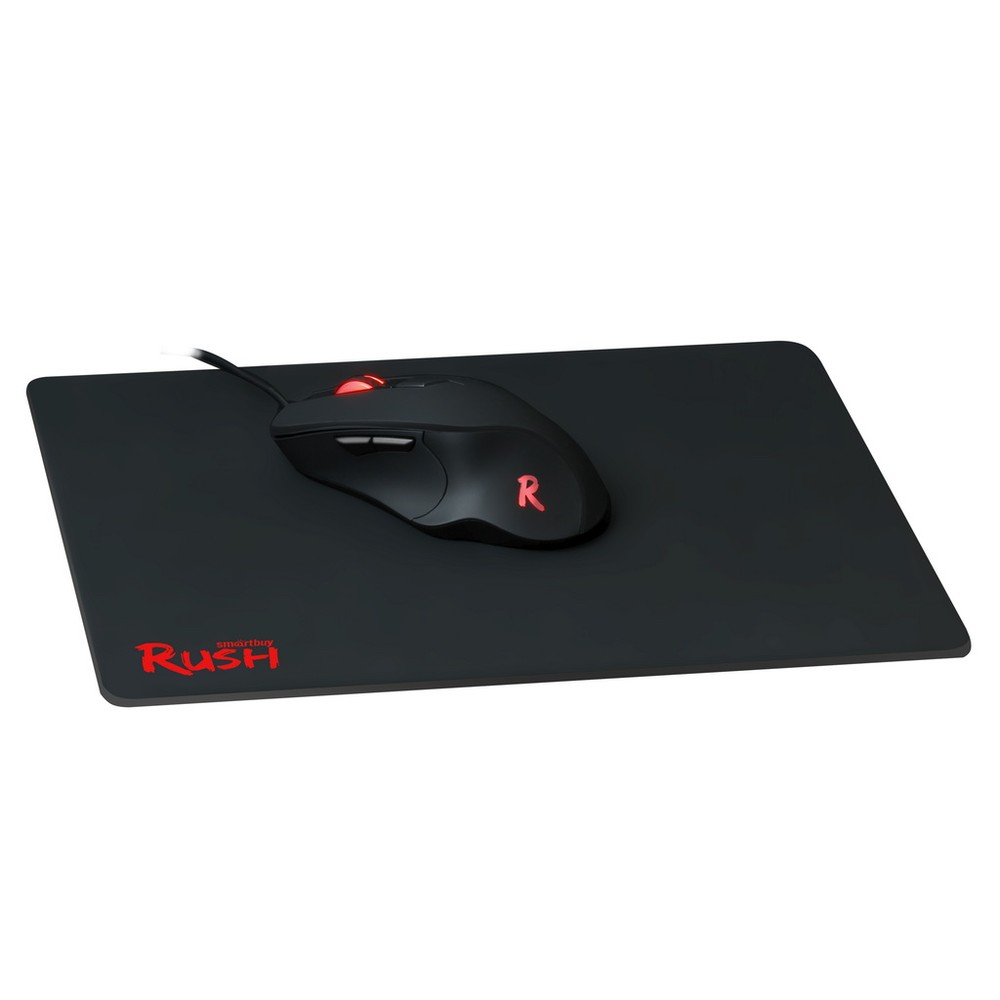 

Мышь проводная SmartBuy RUSH 730G-K, 3200dpi, оптическая светодиодная, USB, черный (SBM-730G-K), RUSH 730G-K