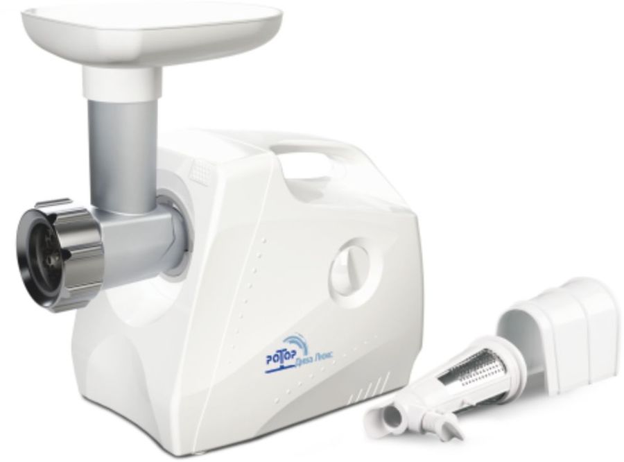 

Электрическая мясорубка Ротор Дива Люкс ЭМШ 35 / 300-2, 1.5 кВт, 0.6 кг/мин, белый (ДИВА ЛЮКС ЭМШ 35/300-2), Дива Люкс ЭМШ 35 / 300-2