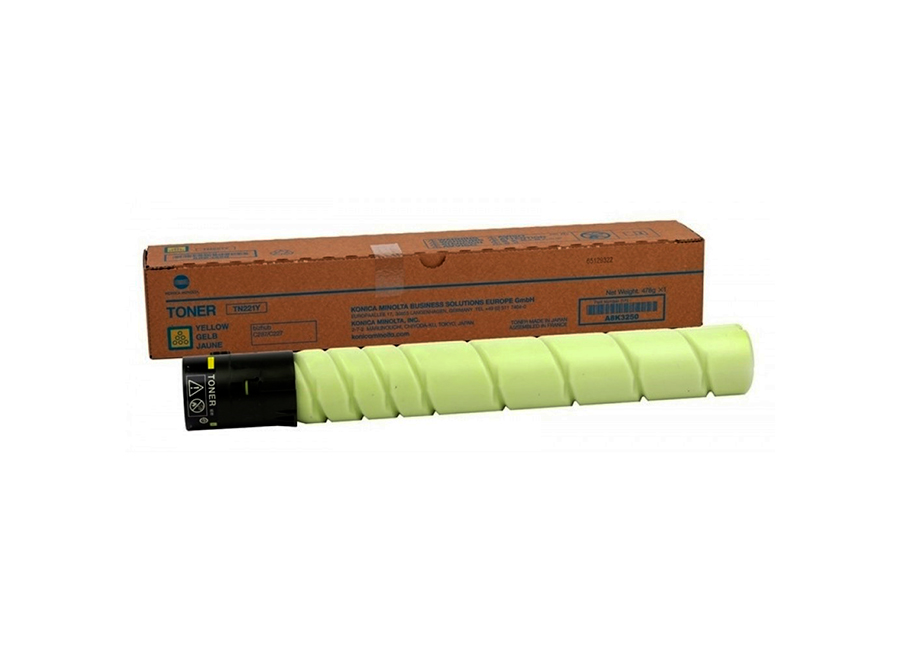 Картридж лазерный Konica Minolta TN227Y/ACVH250, желтый
