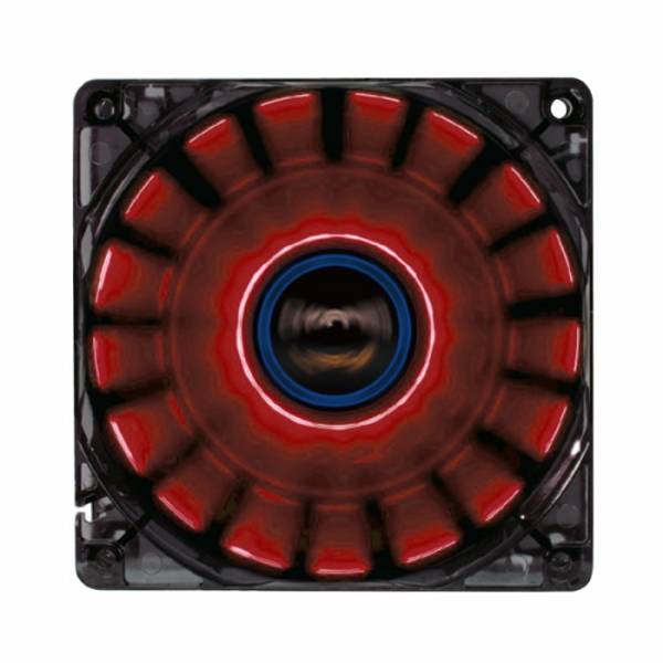 Вентилятор Enermax LPCP12N-R, 120мм, 900rpm, 16 дБ, 3-pin, 2шт, красный (LPCP12N-R) - фото 1