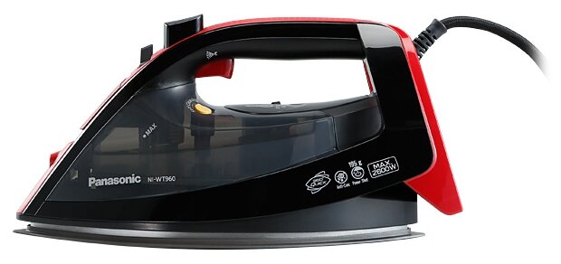 

Утюг Panasonic NI-WT960RTW, черный/красный, NI-WT960R