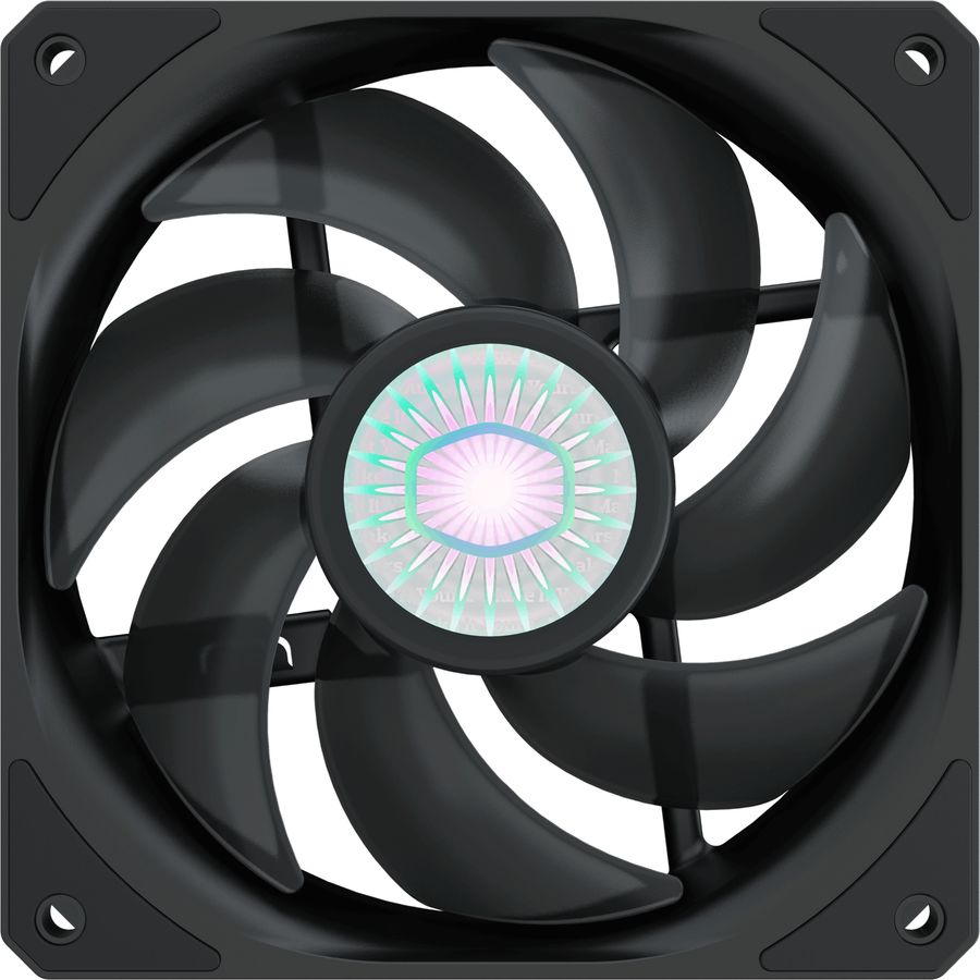 

Вентилятор Cooler Master SickleFlow 120, 120 мм, 1800rpm, 27 дБ, 4-pin, 1шт (MFX-B2NN-18NPK-R1), SickleFlow 120