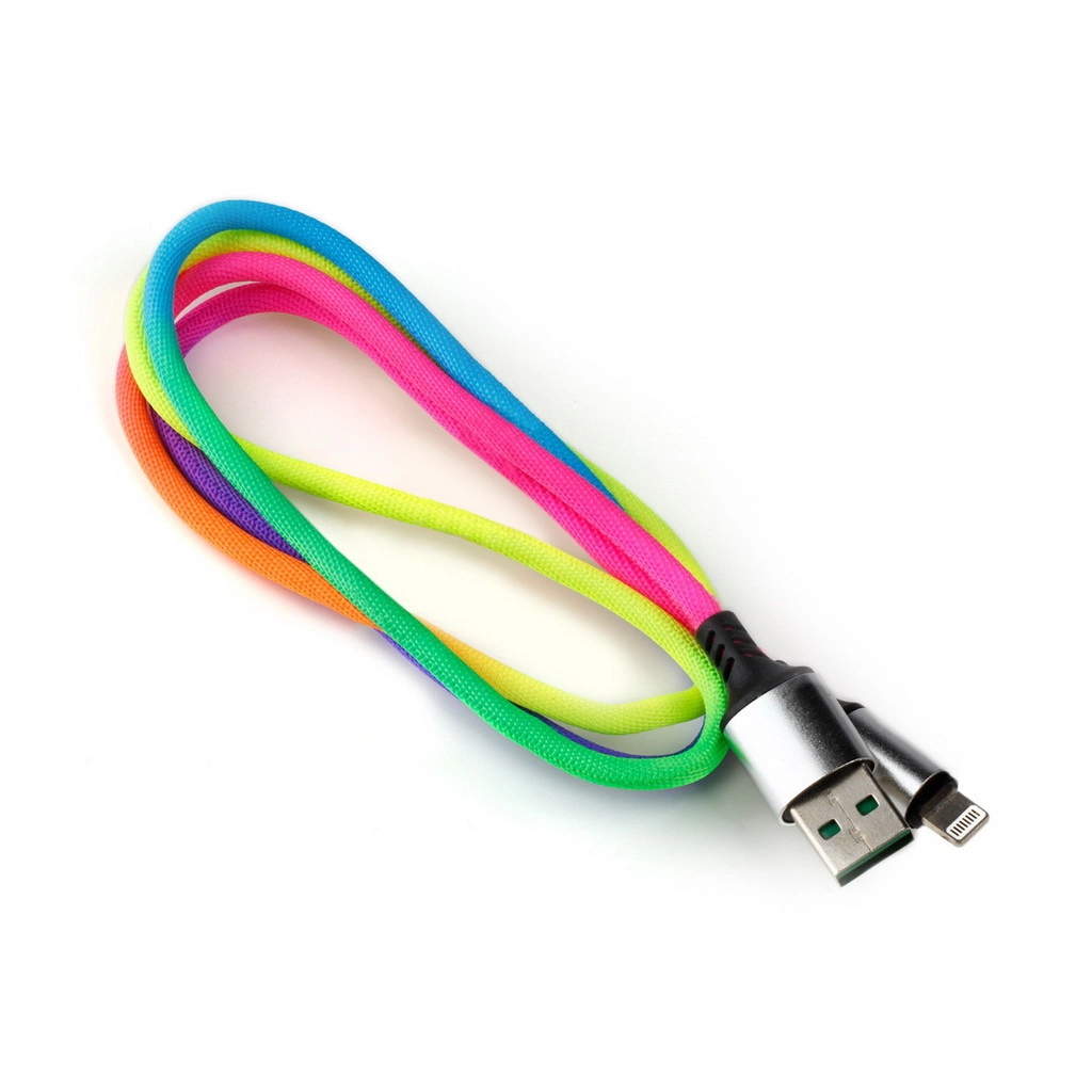

Кабель USB-Lightning 8-pin, 2A, 1м, градиент Smartbuy Acid (iK-512ARbox p-y), Acid