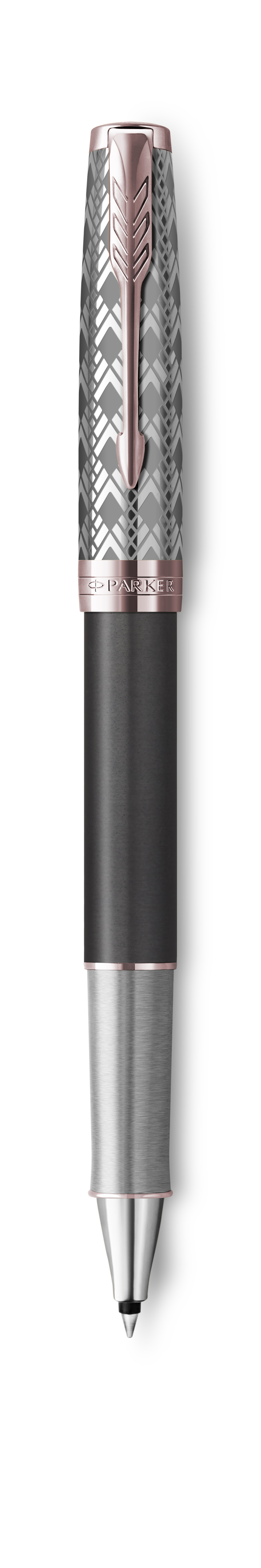 

Ручка роллер Parker Sonnet Premium T537, черный, лак, нержавеющая сталь, колпачок, подарочная упаковка (2119790), Sonnet Premium T537