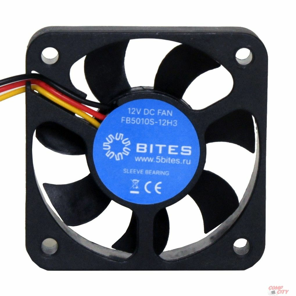 

Вентилятор 5BITES FB5010S-12H3, 50 мм, 5500rpm, 28.1 дБ, 3-pin, 1шт (FB5010S-12H3), FB5010S-12H3