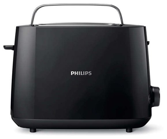 Тостер Philips HD2581/90 830Вт, подогрев, размораживание, черный (HD2581/90) HD2581/90 HD2581/90 - фото 1