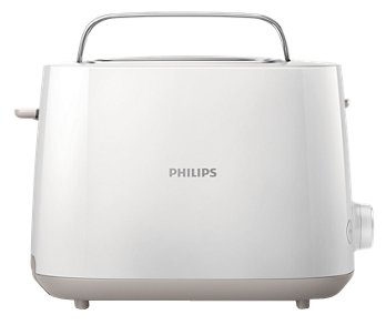 Тостер Philips HD2581/00 830Вт, подогрев, размораживание, белый (HD2581/00) HD2581/00 HD2581/00 - фото 1