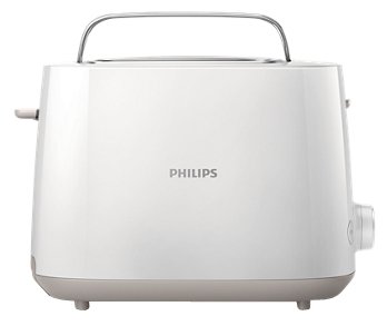 

Тостер Philips HD2581/00 830 Вт, подогрев, размораживание, белый (HD2581/00), HD2581/00