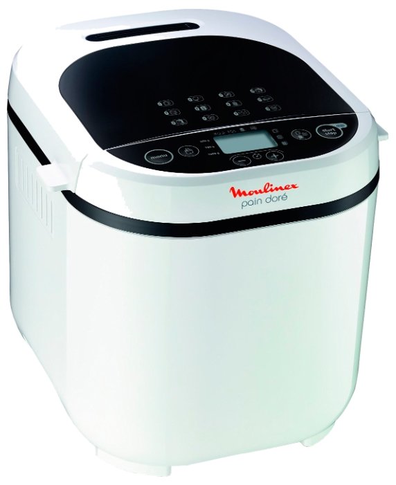 Хлебопечь Moulinex OW210 650 Вт, белый/черный (OW210), цвет белый/черный