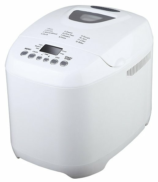 Хлебопечь Midea BM-210BC-W 580Вт, белый (BM-210BC-W)