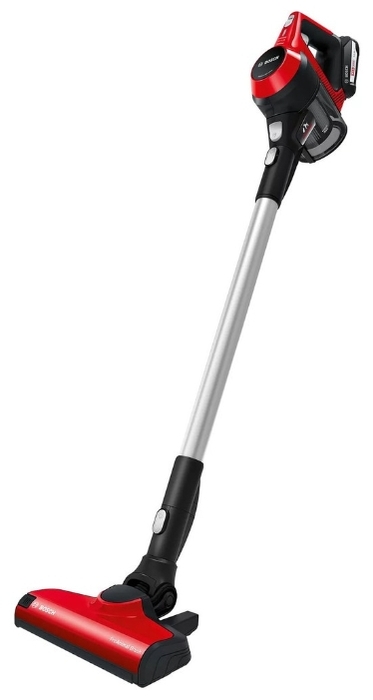 

Вертикальный/ручной пылесос BOSCH BCS61PET, питание от аккумулятора, красный (BCS61PET), BCS61PET