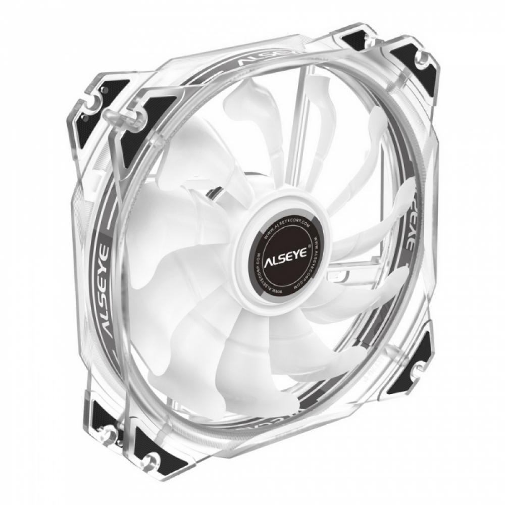 

Вентилятор Alseye M120-PT, 120 мм, 1300rpm, 42 дБ, 3-pin, 1шт, RGB подсветка (M120-PT), M120-PT