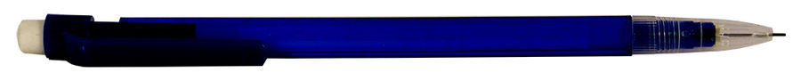 Карандаш механический 0.5мм, с ластиком, пластик, синий, Buro (id398710)