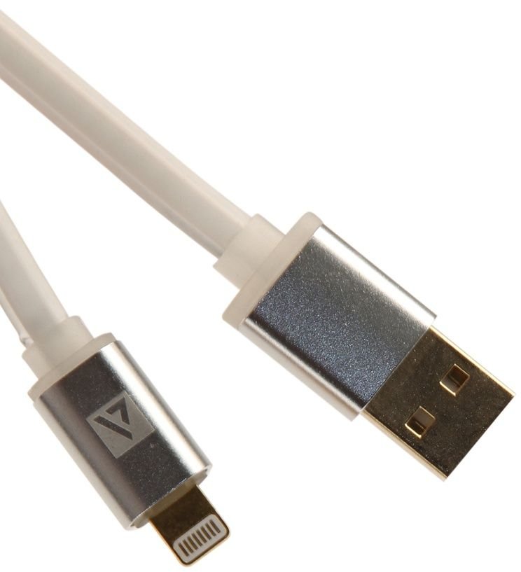 

Кабель USB 2.0(A)/Lightning, 1m, реверсивный, индикатор заряда, белый, ACD Smart (ACD-U915-P6W)