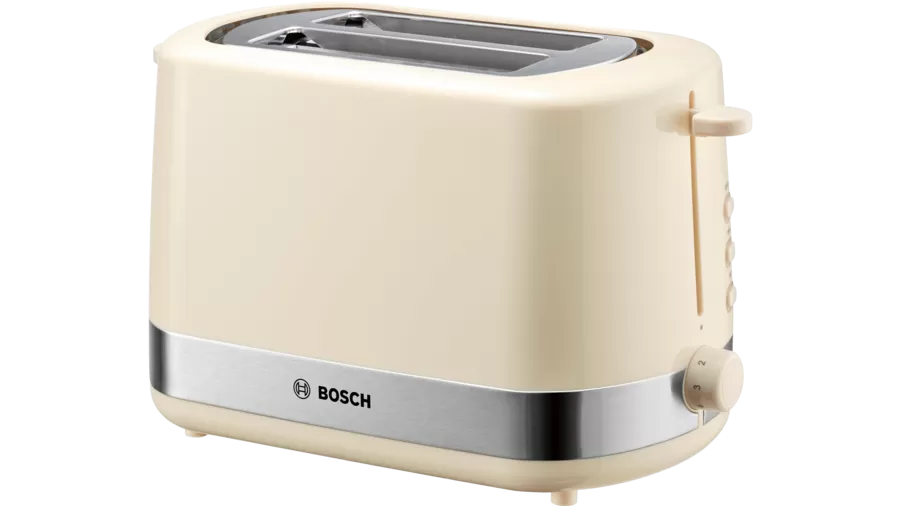 

Тостер Bosch TAT7407 800 Вт, подогрев, размораживание, бежевый (TAT7407), TAT7407