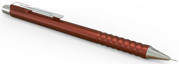 

Карандаш механический 1мм , металл, бордовый, Rotring TIKKY (1904693), TIKKY