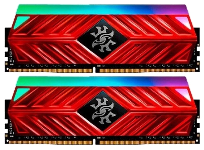 

Комплект памяти DDR4 DIMM 16Gb (2x8Gb), 3200MHz, CL16, 1.35V ADATA XPG SPECTRIX D41 RGB (AX4U32008G16A-DR41), AX4U32008G16A-DR41