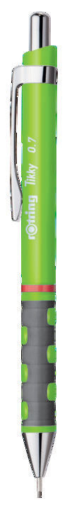 

Карандаш механический 0.7мм HB, металл/пластик, зеленый, Rotring TIKKY (2007216), TIKKY