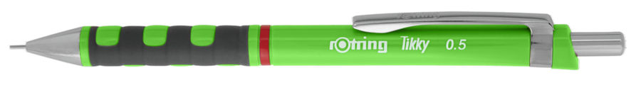 

Карандаш механический 0.5мм HB, пластик/металл, зеленый, Rotring TIKKY (2007421), TIKKY