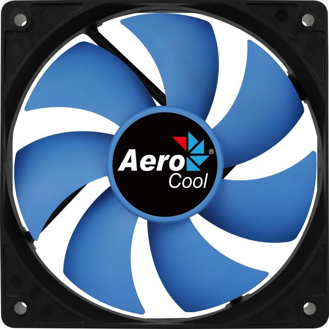 

Вентилятор AeroCool Force 12 PWM, 120 мм, 1500rpm, 27.5 дБ, 4-pin PWM, 1шт (Force 12 PWM Blue), Force 12 PWM