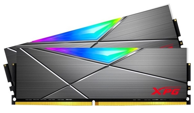 

Комплект памяти DDR4 DIMM 32Gb (2x16Gb), 3200MHz, CL16, 1.35 В, ADATA, XPG SPECTRIX D50 RGB (AX4U320016G16A-DT50), AX4U320016G16A-DT50