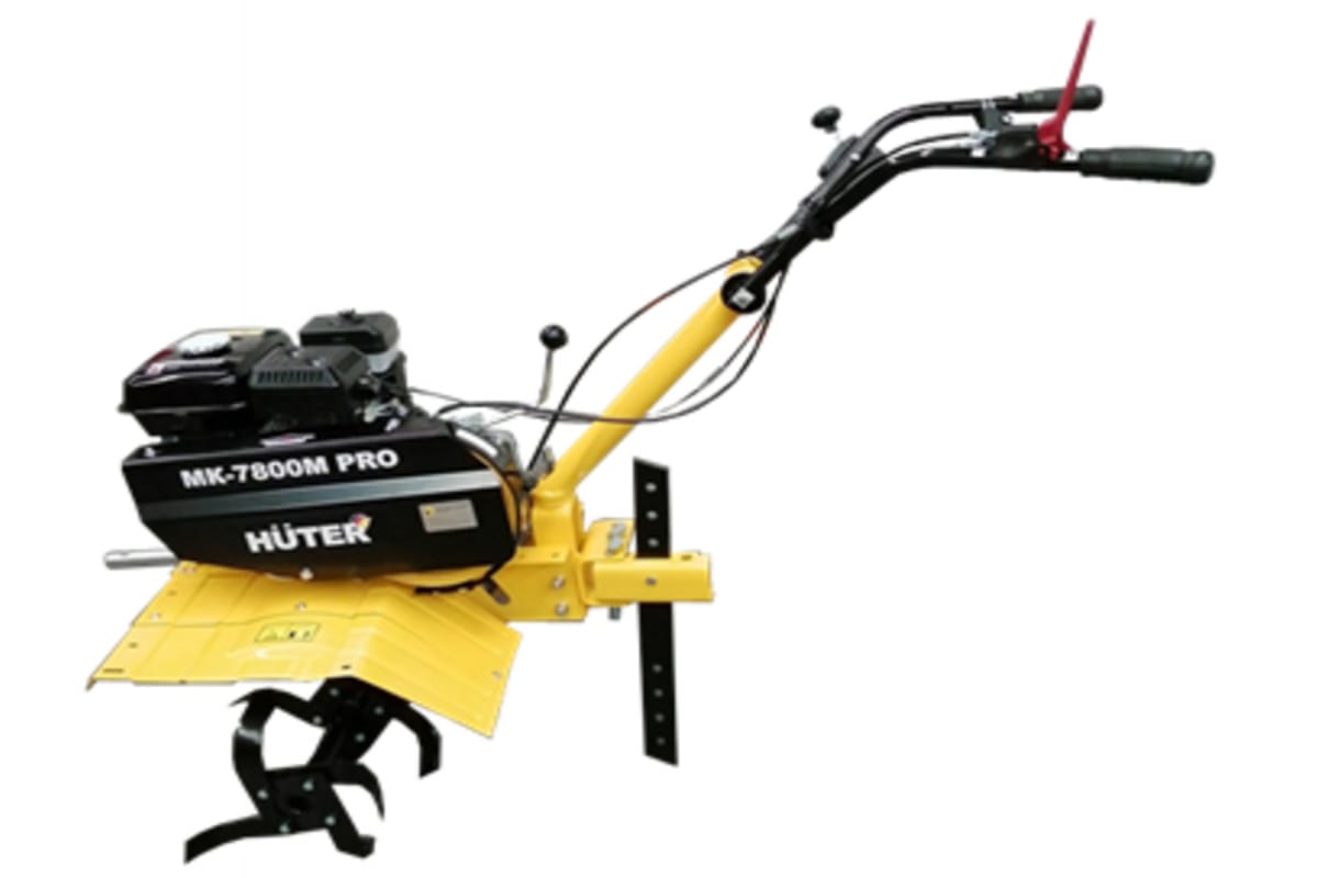 

Мотоблок Huter МК-7800M PRO, 5.74 кВт, 7.8 л.с., бензиновый, максимальная ширина обработки 85 см, глубина культивирования 33 см (70/5/42), МК-7800M PRO
