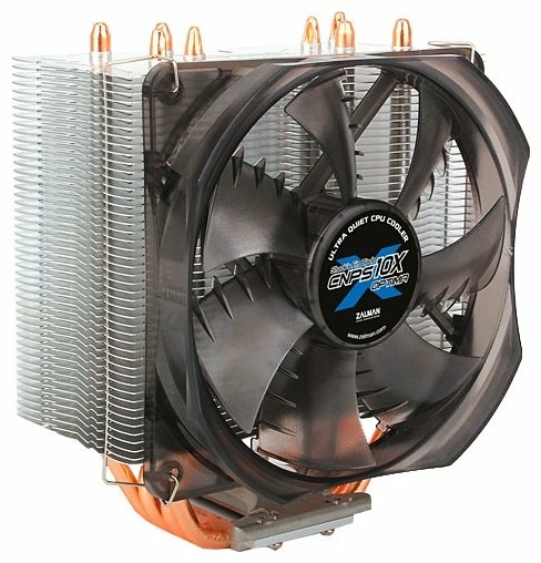 

Кулер для процессора Zalman CNPS10X Optima для Socket/да/да/да/да/AM4/да, 120мм, 1700rpm, 28 дБА, 160Вт, 4-pin, алюминий, медь (CNPS10X Optima 2011), CNPS10X Optima