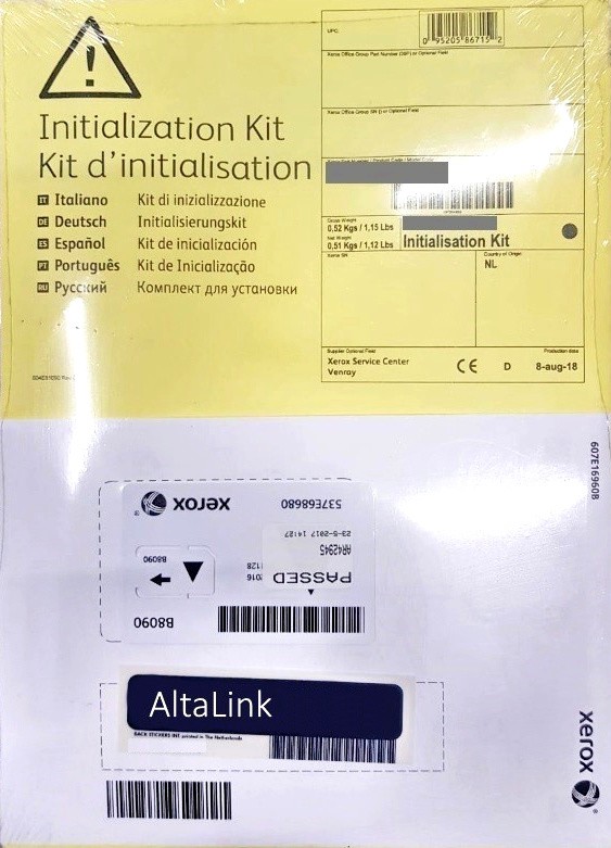 Комплект инициализации Xerox (097S05044)
