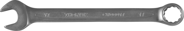 

Ключ гаечный комбинированный 6x6 мм, CrV, кованый, Thorvik CW00006 (52020), CW00006