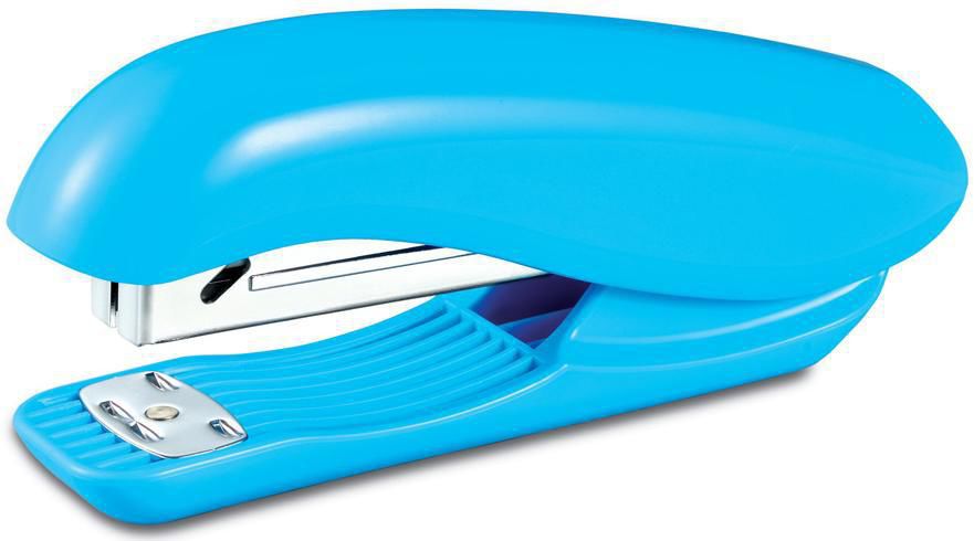 

Степлер ручной до 20 листов, 210 скоб - 24/6 26/6, голубой, Kw-Trio Dolphin (5865BLUE), Dolphin