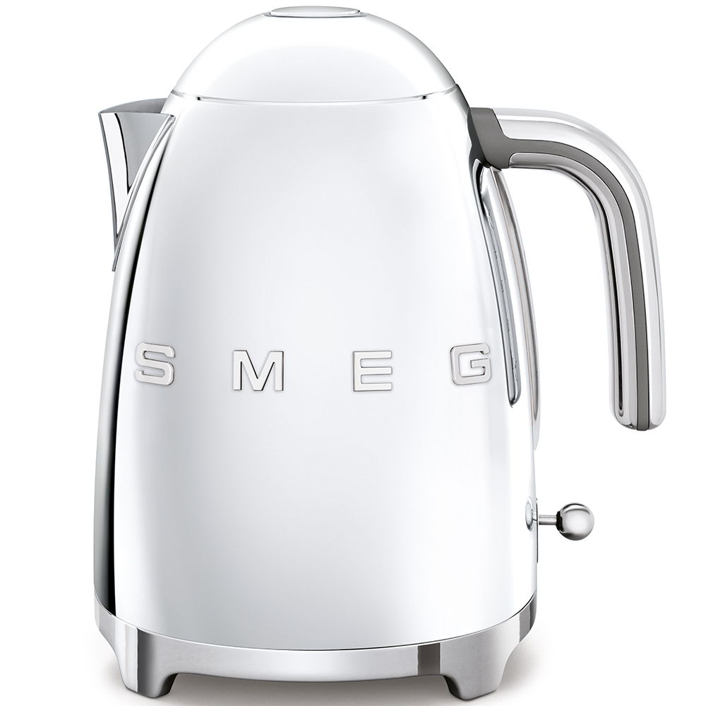 

Чайник SMEG стиль 50-х гг KLF03SSEU 1.7л. 2400Вт, скрытый нагревательный элемент, нержавеющая сталь, полированная сталь (KLF03SSEU), KLF03SSEU