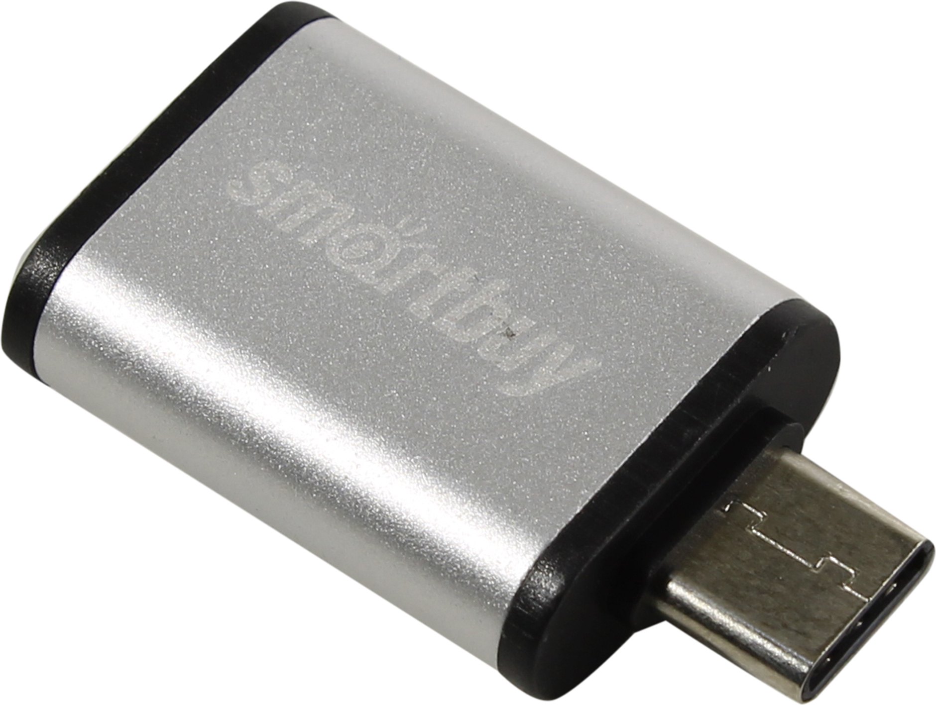 

Переходник (адаптер) USB 3.0(Af)-Type-C(M), OTG, серебристый Smartbuy (SBR-OTG05-S)