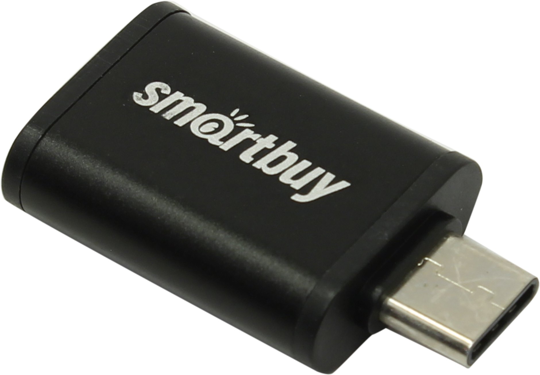 

Переходник (адаптер) USB 3.0(Af)-Type-C(M), OTG, черный Smartbuy (SBR-OTG05-K), 0