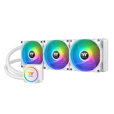 

Жидкостное охлаждение Thermaltake TH360 ARGB Sync Snow Edition для Socket 115x/AM4/AM3/AM3+/FM1/AM2+/FM2/FM2+, 3x120мм, ARGB (CL-W302-PL12SW-A), TH360 ARGB Sync Snow Edition