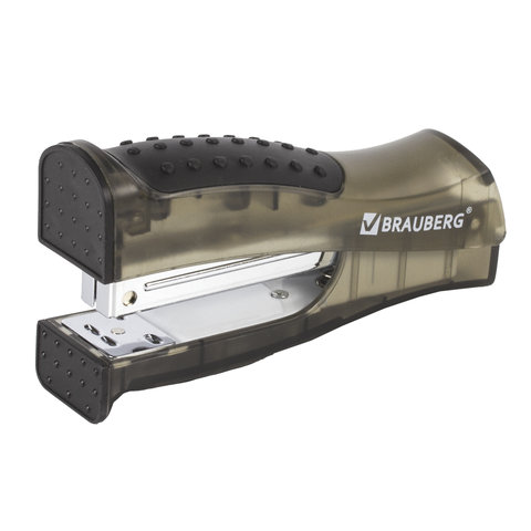 

Степлер ручной до 20 листов - 24/6 26/6, черный, Brauberg VS-100 (226863), VS-100