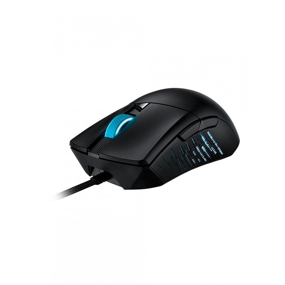 Мышь проводная ASUS ROG Gladius III 19000dpi оптическая светодиодная USB черный 90MP0270-BMUA00 7125₽