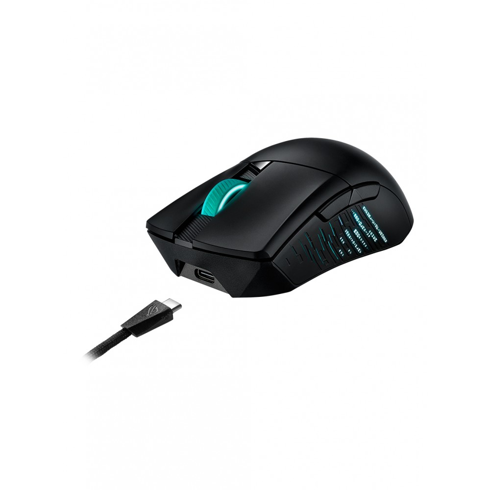 Мышь беспроводная ASUS ROG Gladius III Wireless, 19000dpi, оптическая светодиодная, USB, черный (90MP0200-BMUA00)