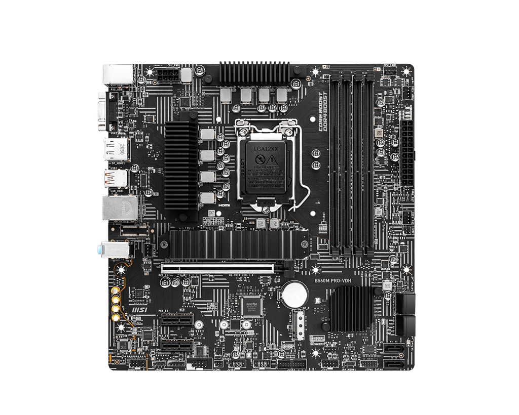 Материнская плата MSI B560M PRO-VDH, Socket1200, Intel B560, mATX