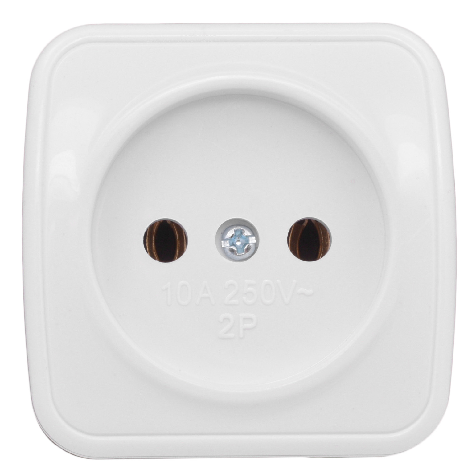 

Розетка EKF Basic Минск, открытый монтаж, однопостовая, 10A, в сборе, IP20, белый (EGR10-022-10)