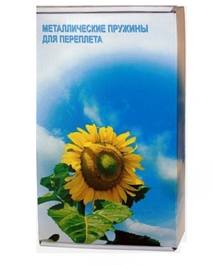 

Пружины для переплета 6.4мм, 1-30 листов, металл, 100шт., белые, Office Kit (OKPM14W), Белый