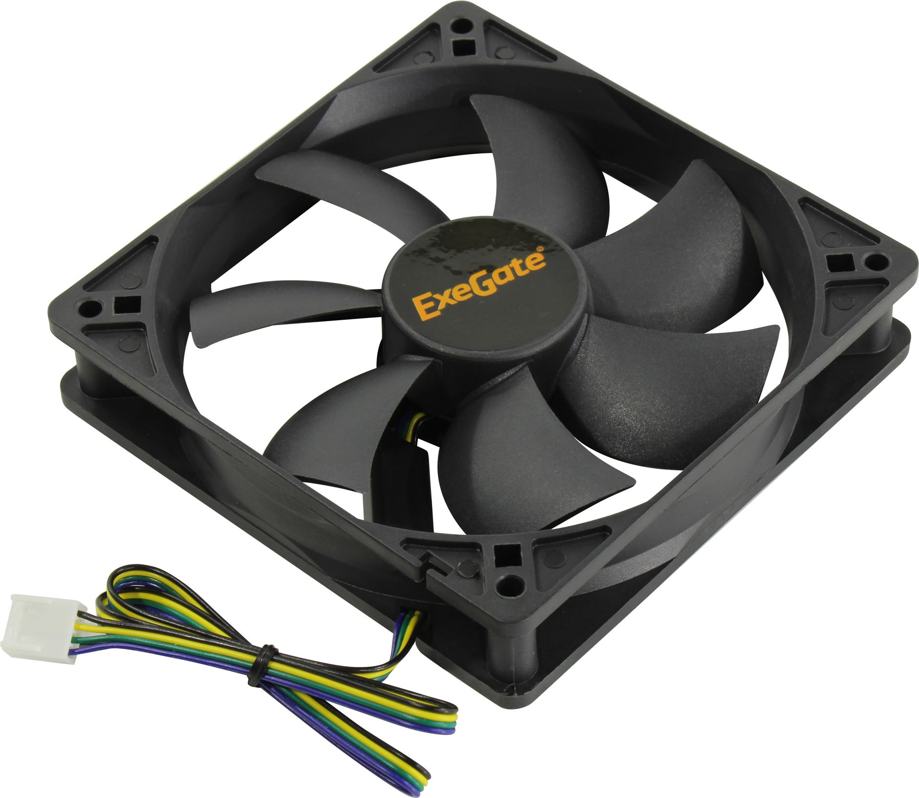 

Вентилятор ExeGate EX12025B4P-PWM, 120 мм, 1500rpm, 22 дБ, 4-pin PWM, 1шт (EX283391RUS), EX12025B4P-PWM