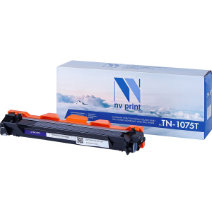 Картридж NV Print NV-TN1075T, черный, 1000 страниц