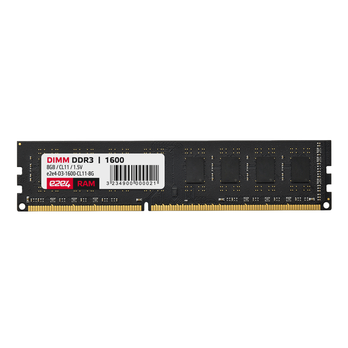 

Память DDR3 DIMM 8Gb, 1600MHz, CL11, 1.5V e2e4 (D3-1600-CL11-8G), D3-1600-CL11-8G