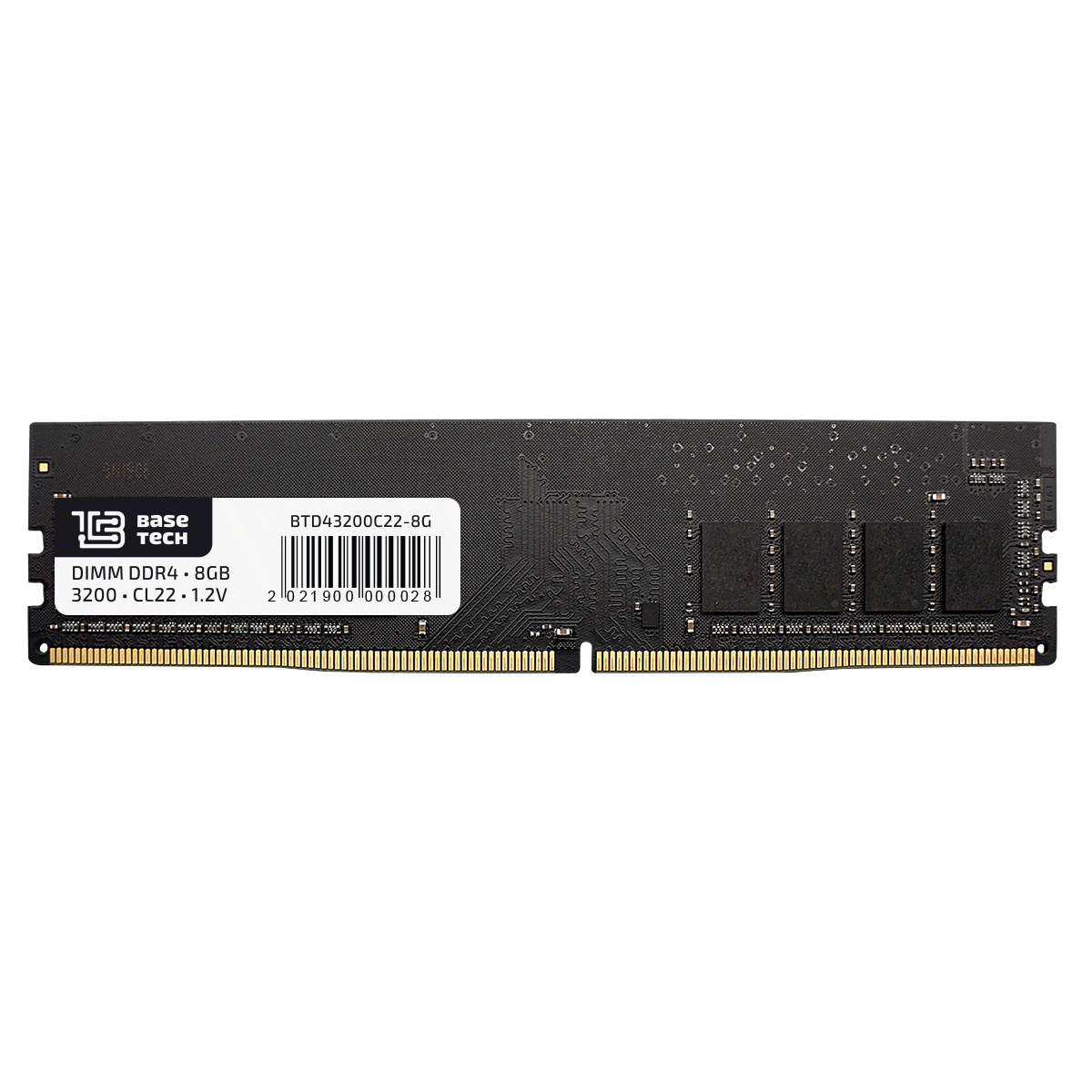 

Память DDR4 DIMM 8Gb, 3200MHz, CL22, 1.2 В, BaseTech, BTD43200C22-8G