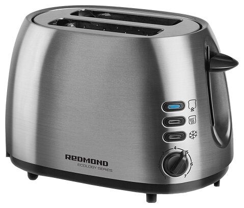 

Тостер Redmond RT-M404 800 Вт, подогрев, размораживание, серебристый (RT-M404), RT-M404