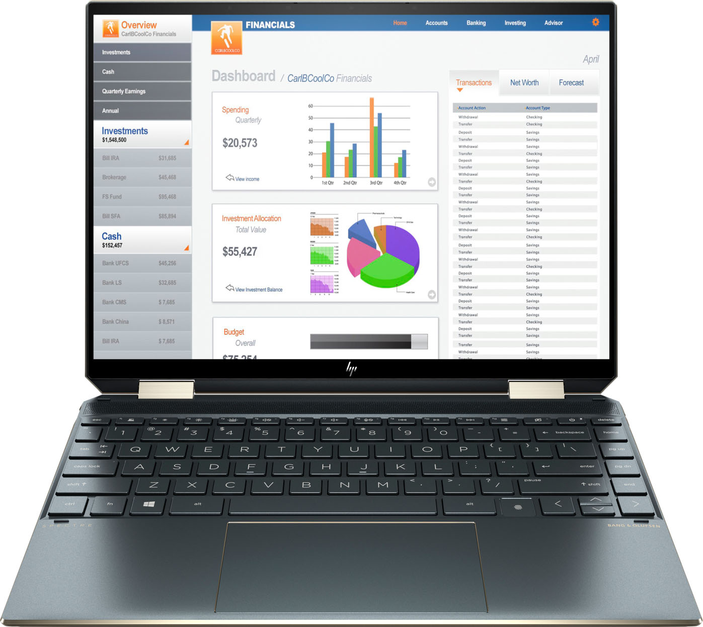 

Ноутбук-трансформер HP Spectre x360 14-ea0010ur 13.5" 3000x2000, Touch, Intel Core i7-1165G7 2.8GHz, 16Gb RAM, 2Tb SSD, WiFi, BT, Cam, W10, синий (3B3K7EA), 14-ea0010ur